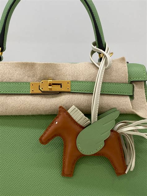 hermes pegasus rodeo charm price|hermes rodeo resale.